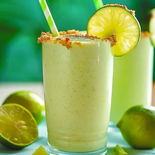 Healthy Key Lime Pie Smoothie
