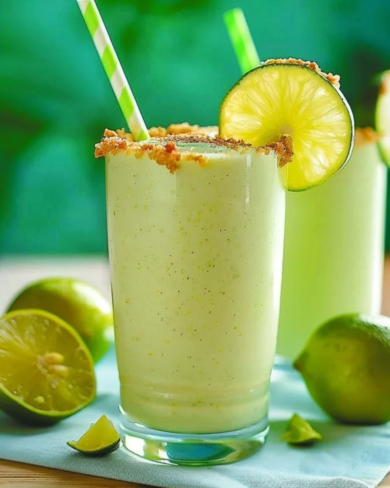 Healthy Key Lime Pie Smoothie