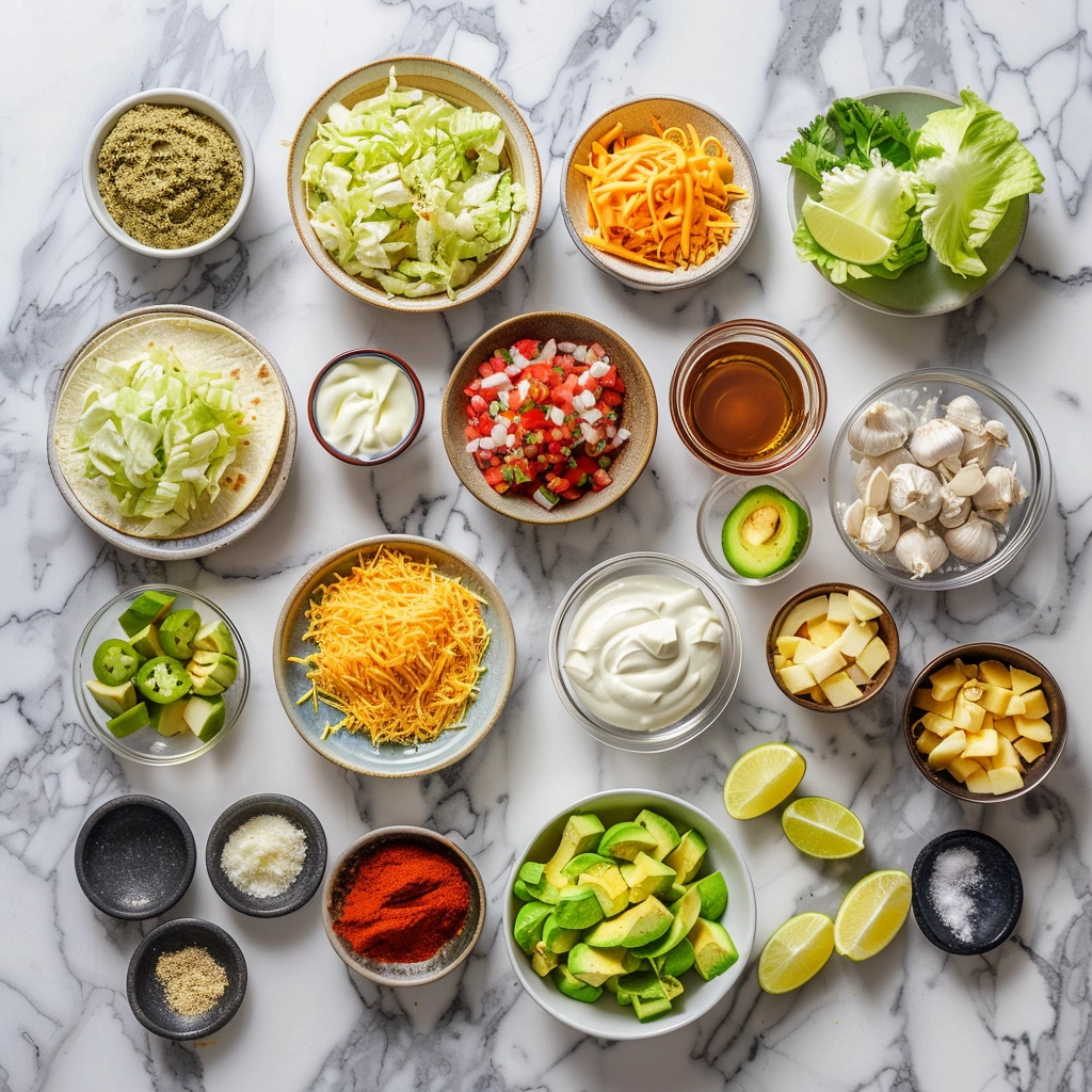 Crispy Poblano & Potato Tacos