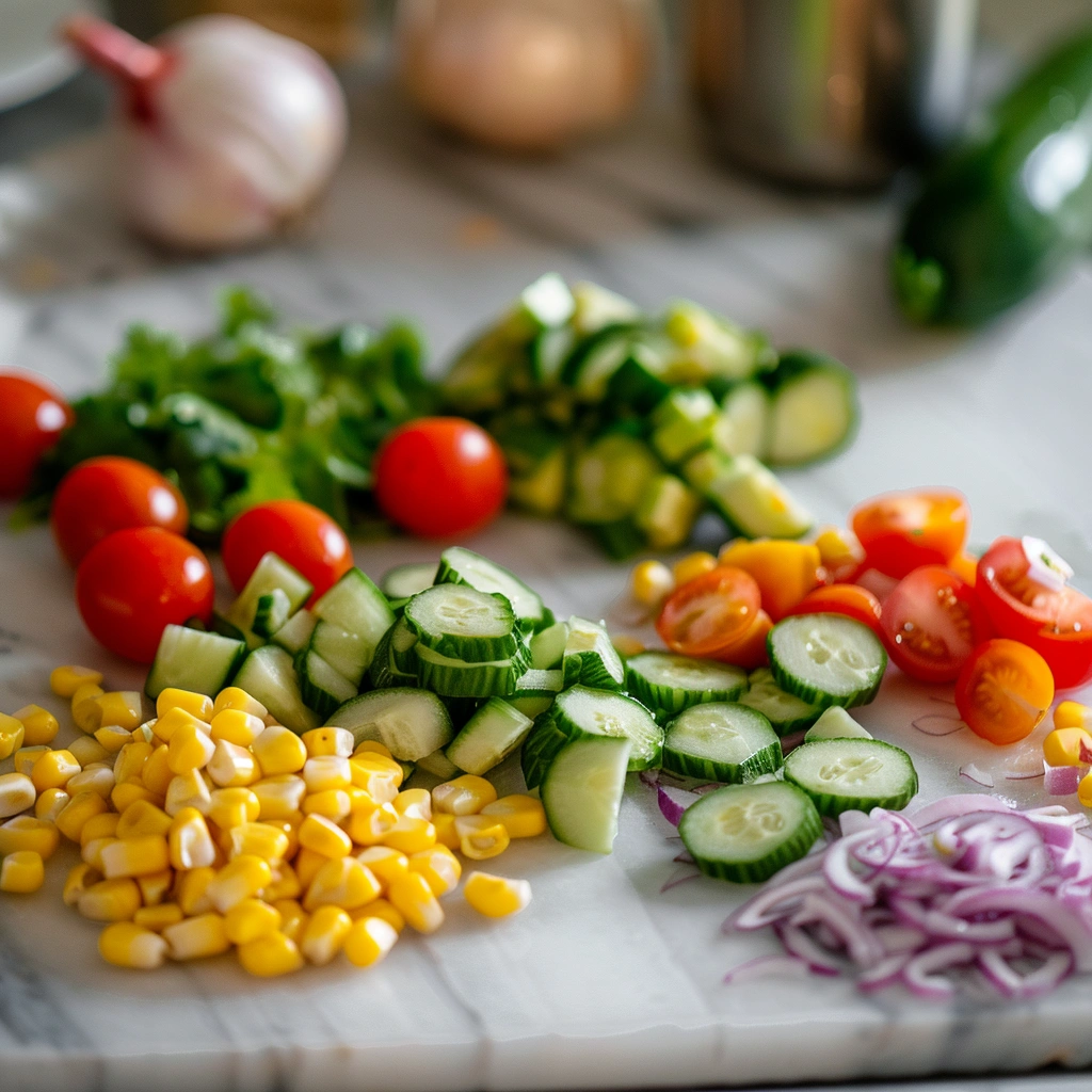 Fresh & Healthy Cilantro Lime Pasta Salad