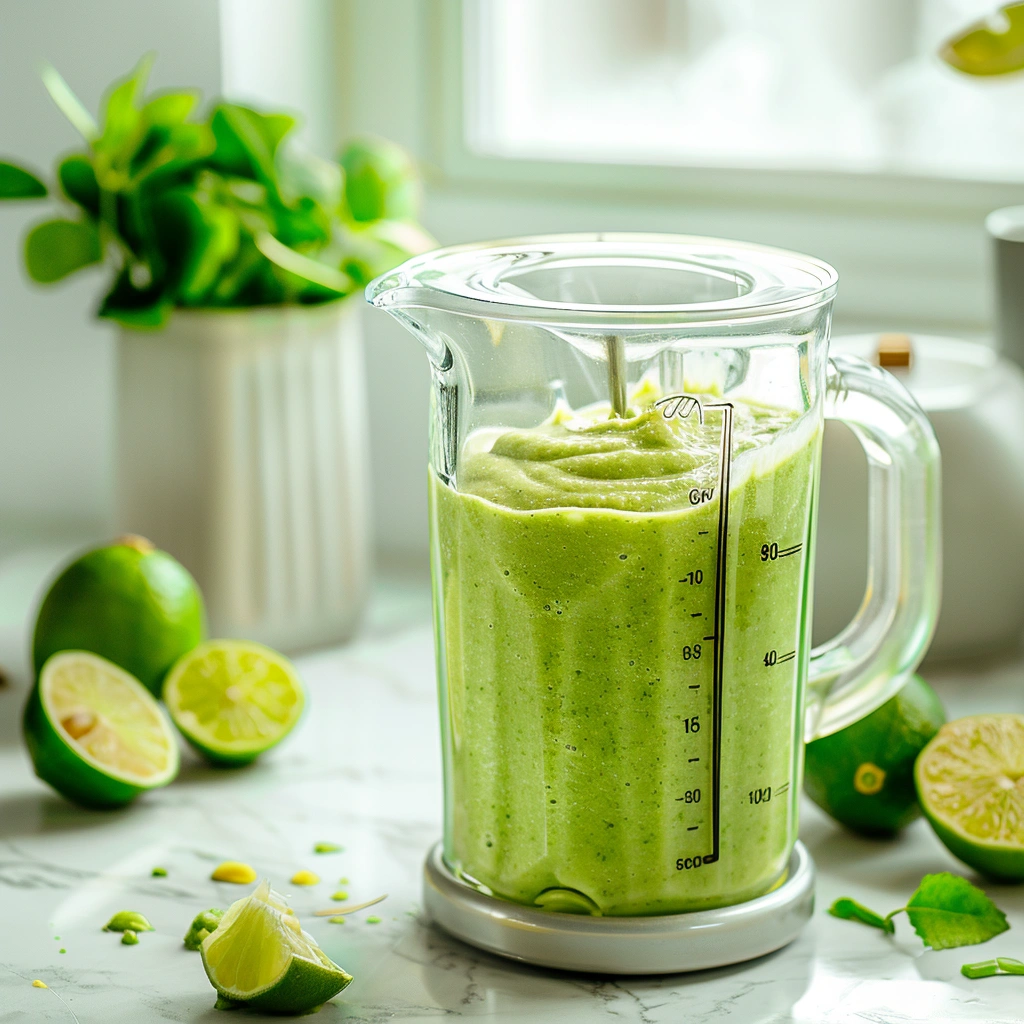 Healthy Key Lime Pie Smoothie