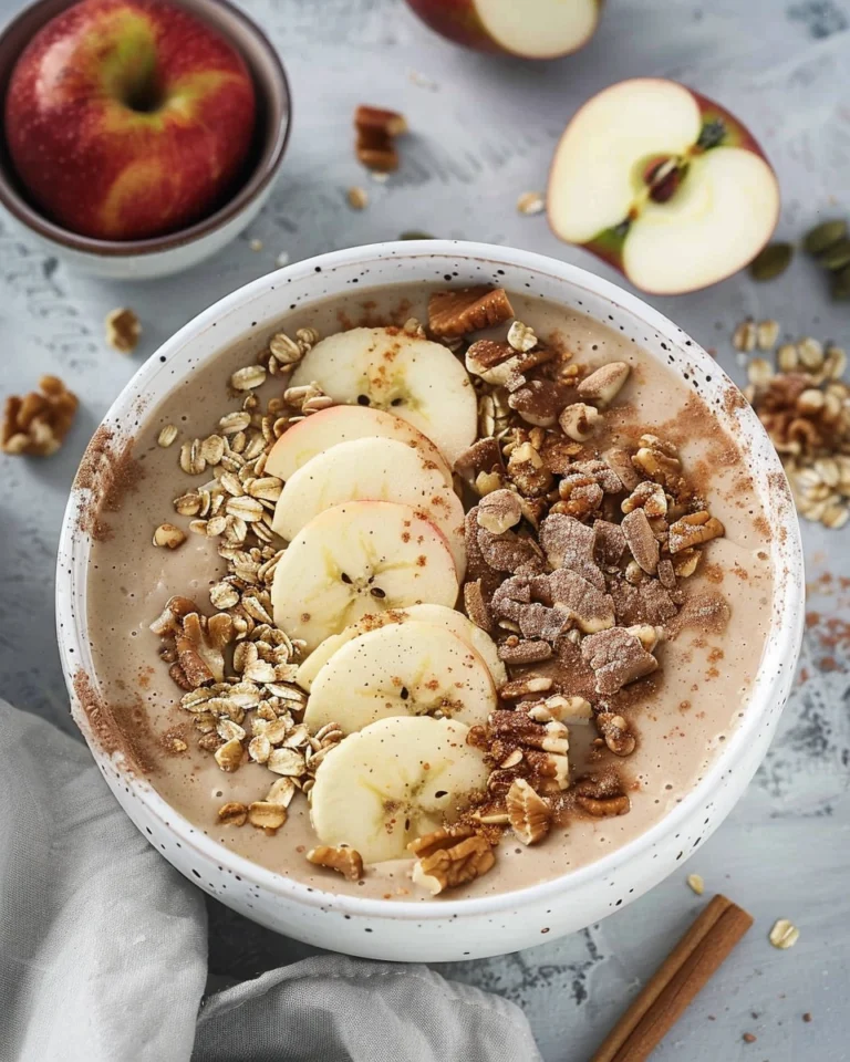 Apple Pie Smoothie Bowl
