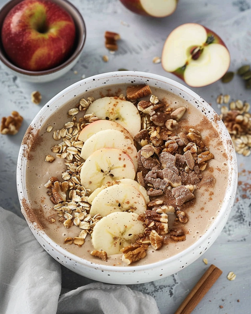 Apple Pie Smoothie Bowl