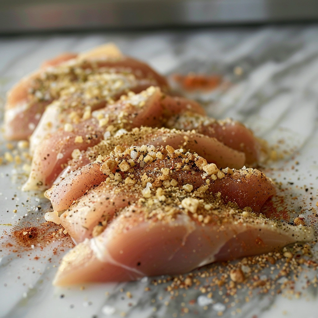 Chicken with Garlic Parmesan Rice