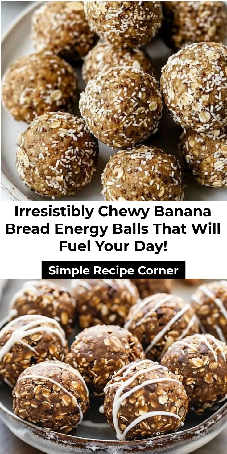Banana Bread Energy Balls
