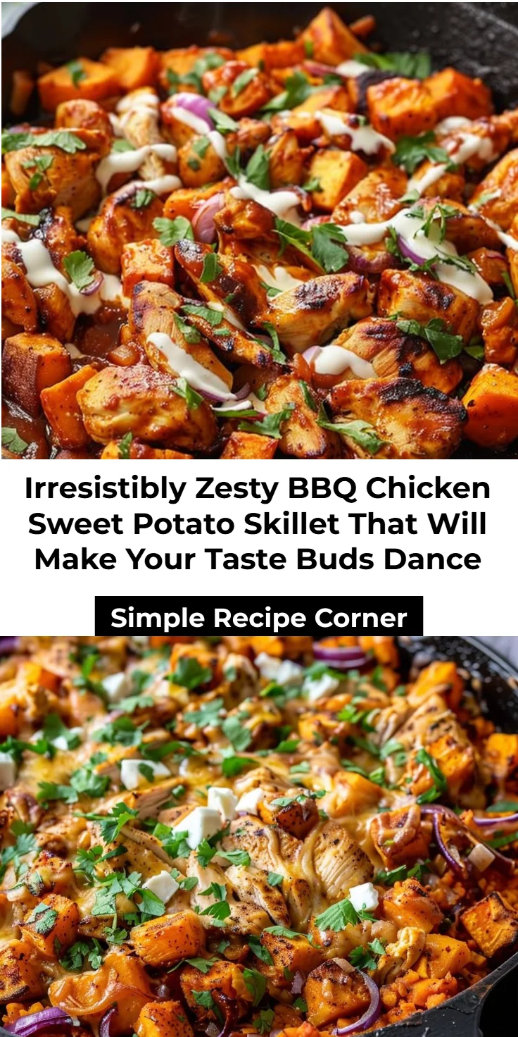 BBQ Chicken Sweet Potato Skillet: 30-Min One-Pan, Ultimate Dinner