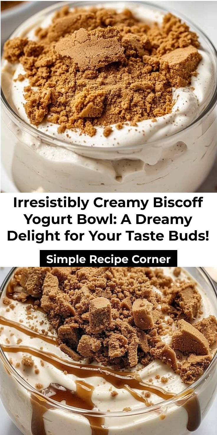 Biscoff Yogurt Bowl