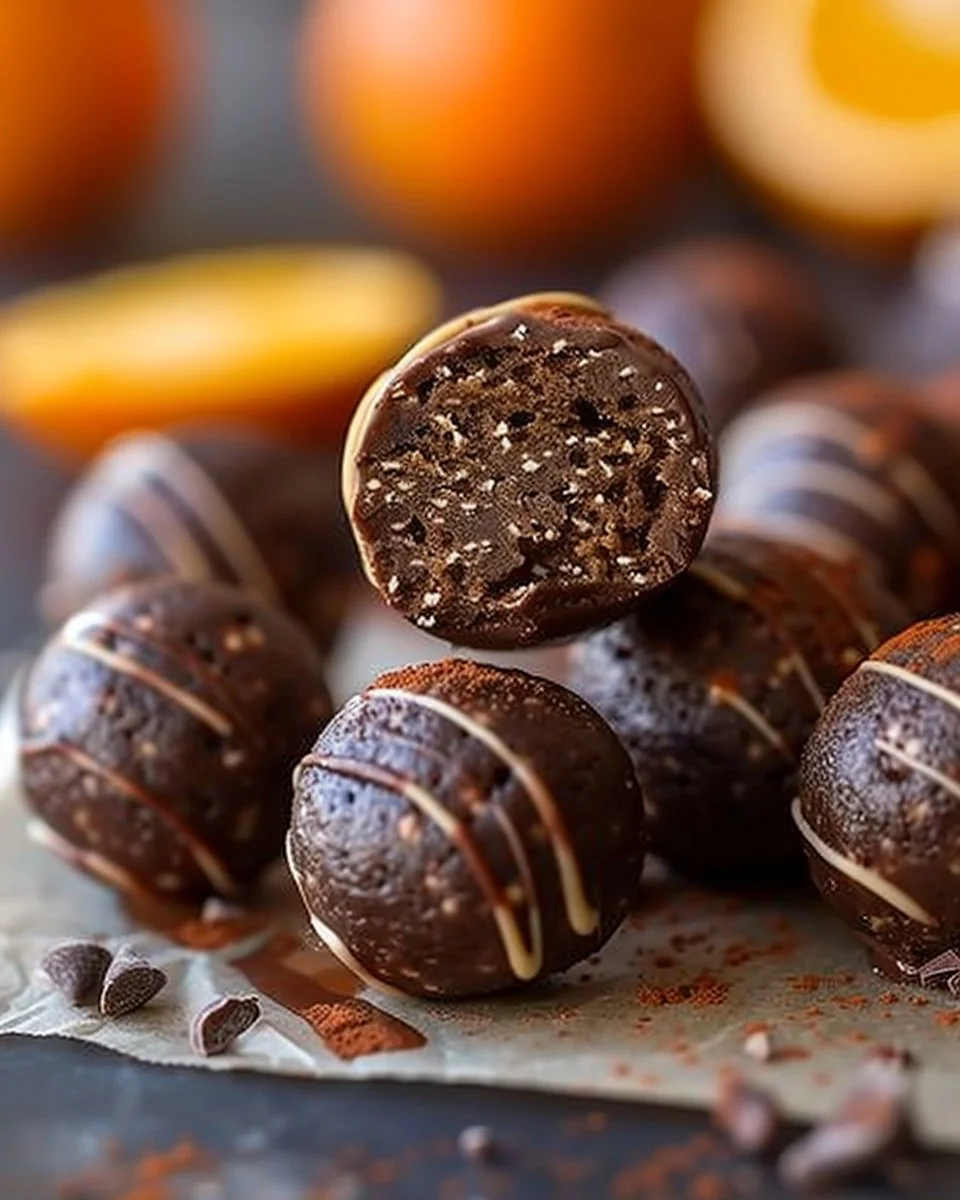 Chocolate Orange Energy Balls