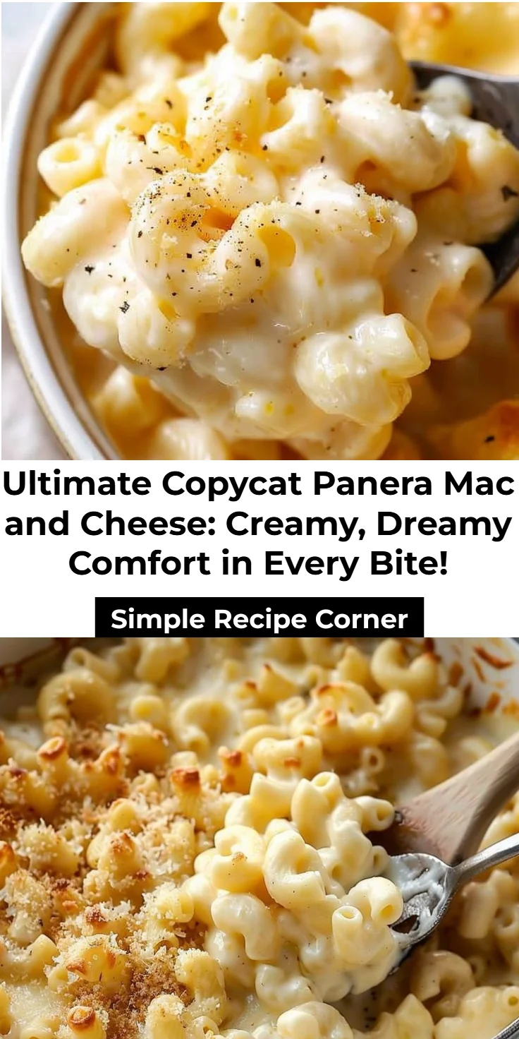Copycat Panera Mac and Cheese