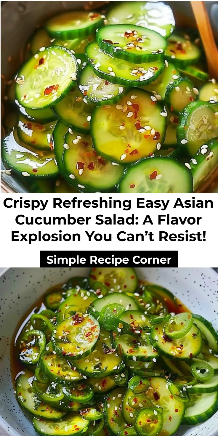 Easy Asian Cucumber Salad: Boost Flavor in 5 Minutes