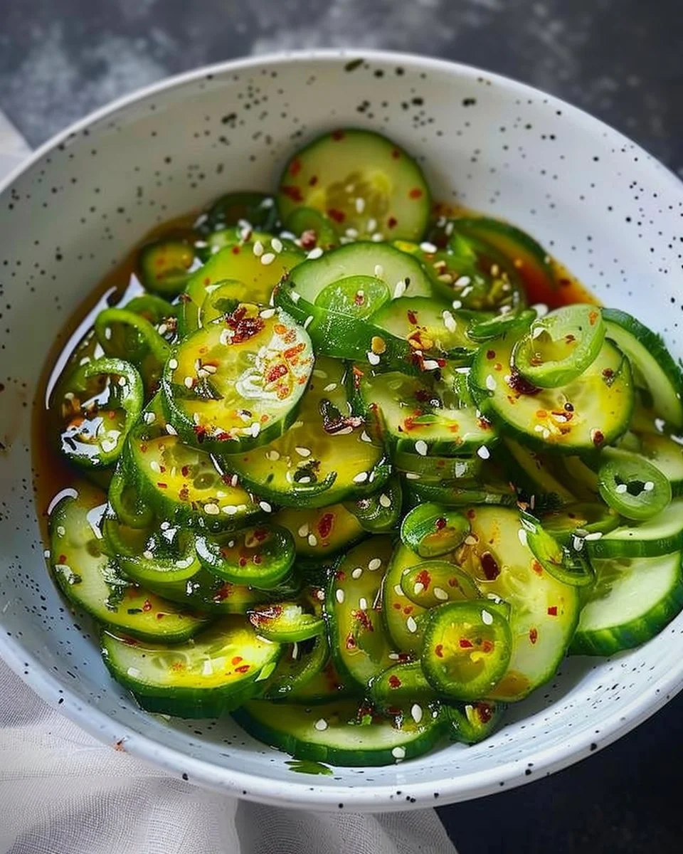 Easy Asian Cucumber Salad