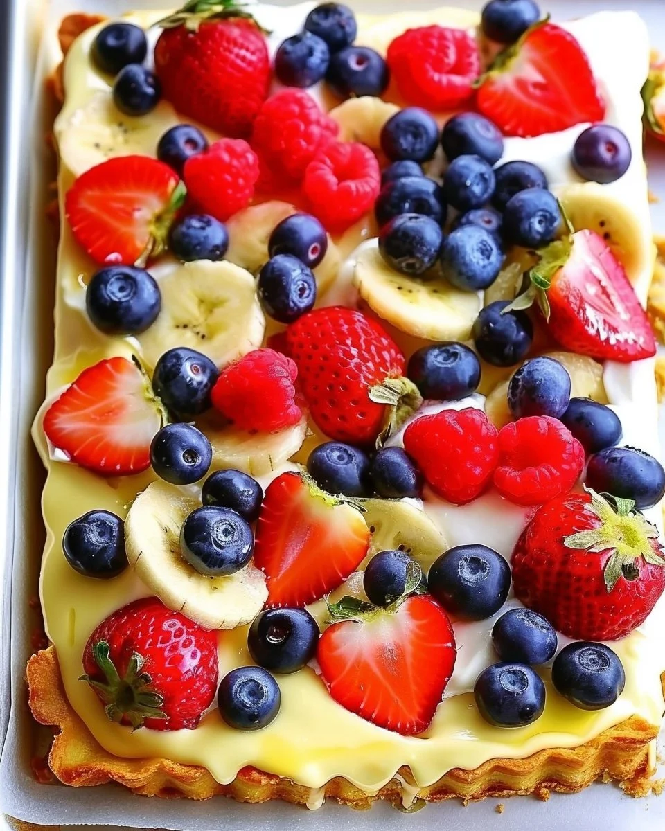 Easy Fruit Pizza