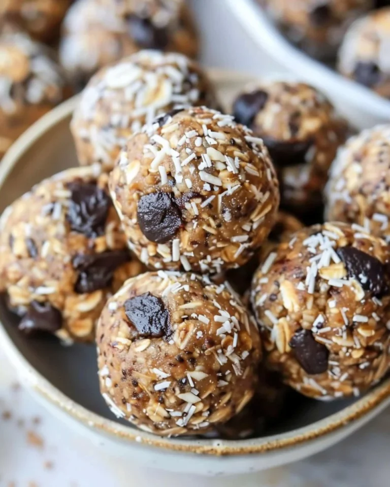 Healthy homemade energy balls with nuts and dried fruits