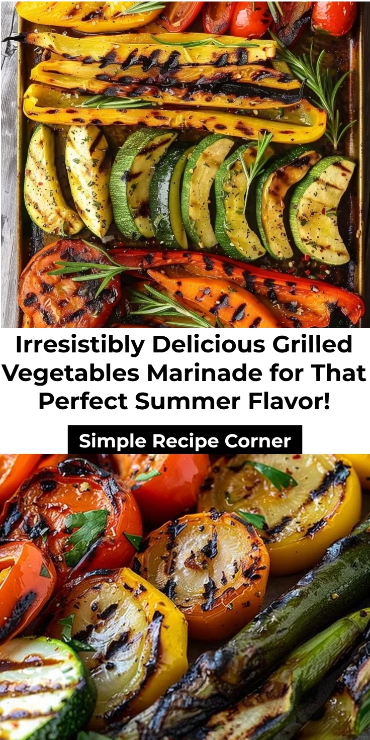 Grilled Vegetables Marinade: Ultimate Flavor in 15 Minutes