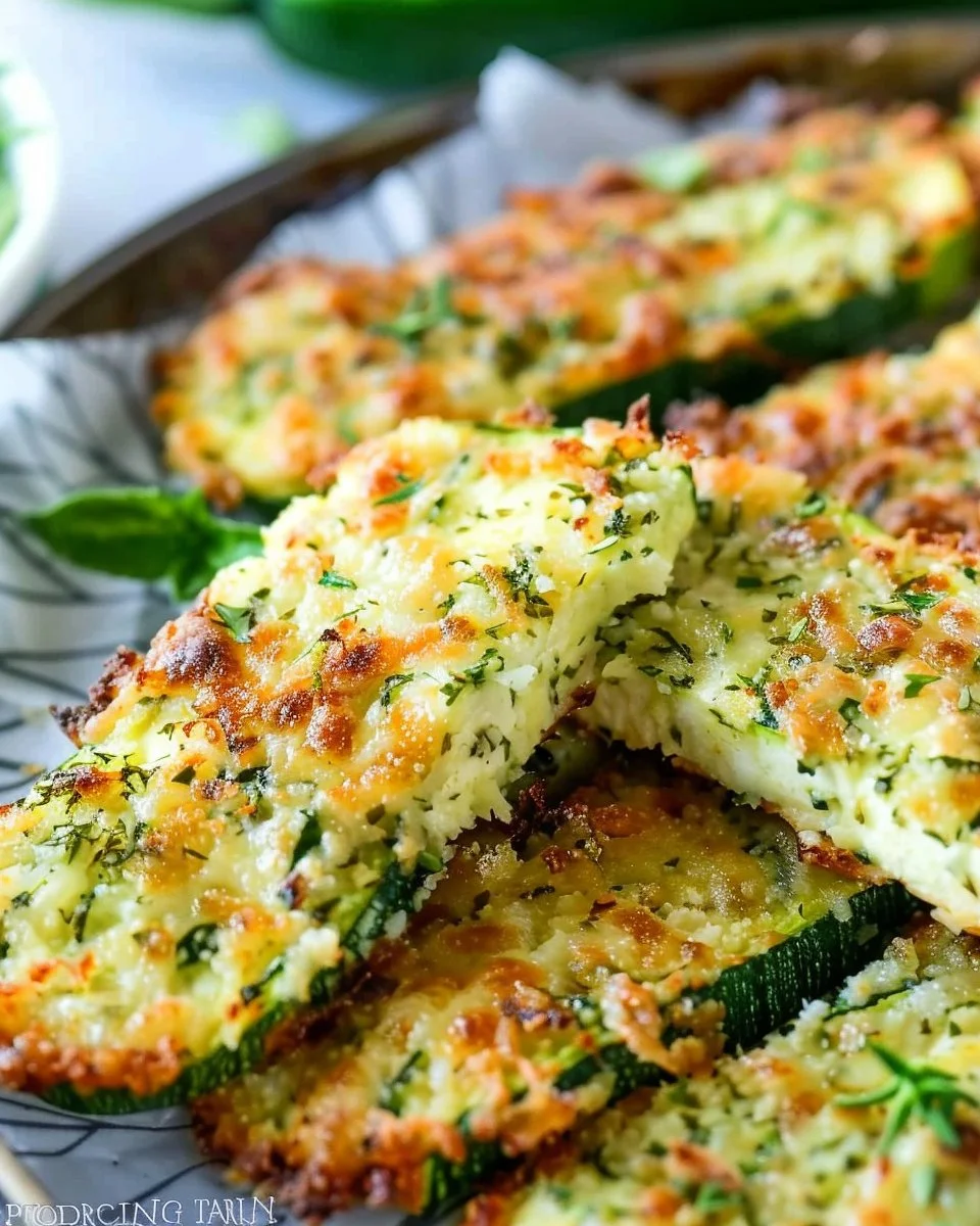Healthy Breaded Zucchini