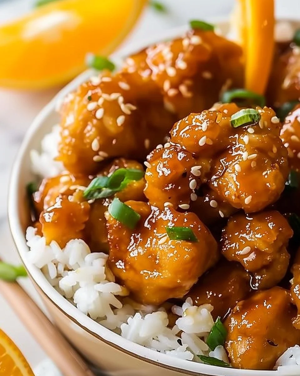 Healthy Orange Chicken