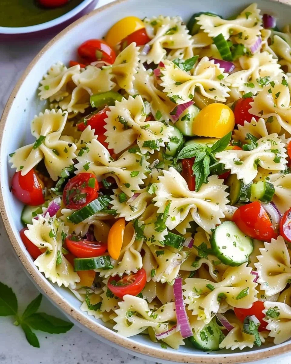 Italian Bow Tie Pasta Salad