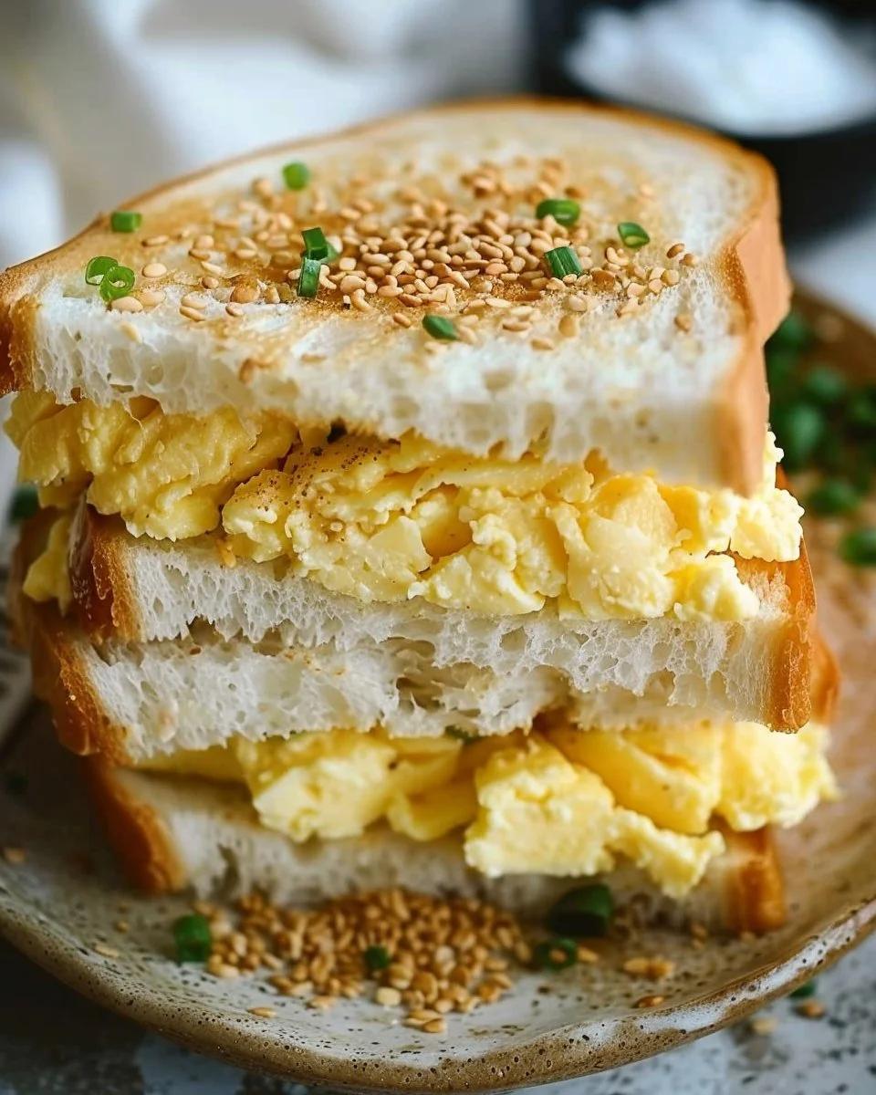 Japanese Egg Sandwich (Tamago Sando)