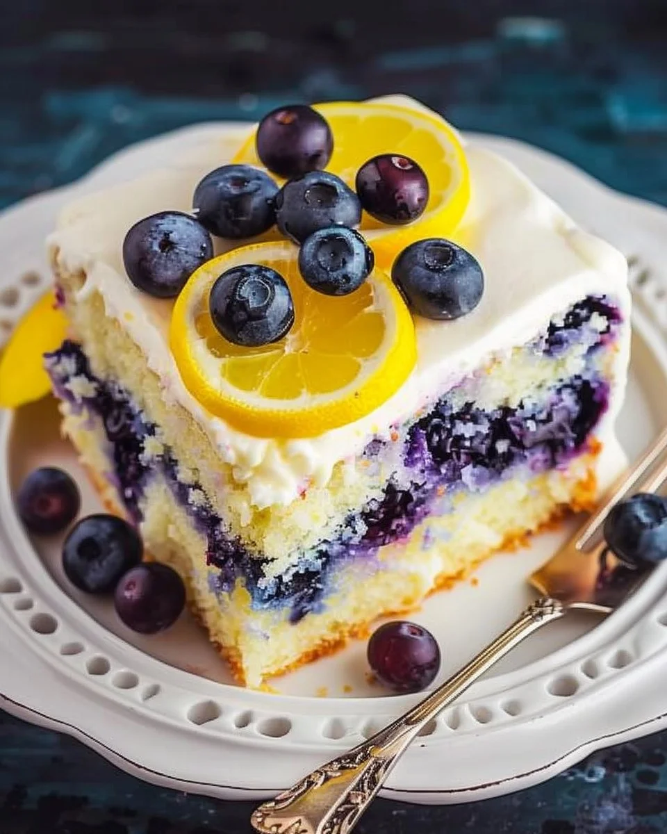 Lemon Blueberry Cake