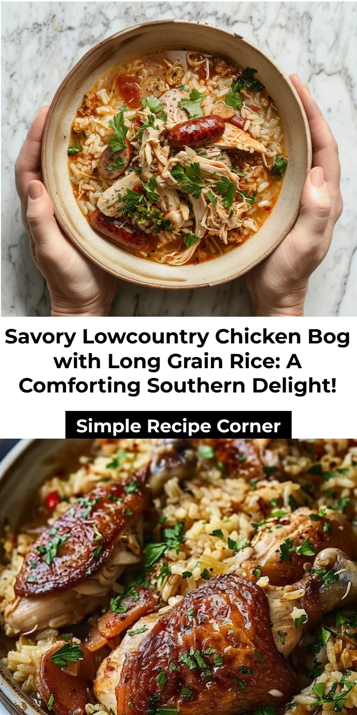 Lowcountry Chicken Bog with Long Grain Rice: Simple, Rich One-Pot