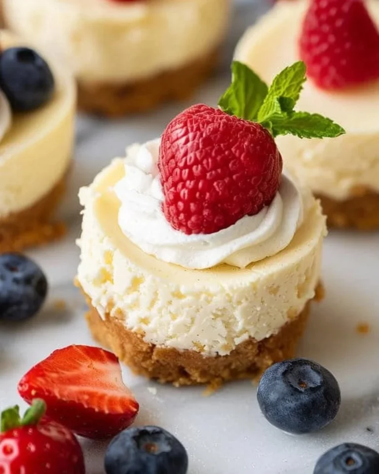 Delicious mini cheesecakes with fresh toppings in dessert cups