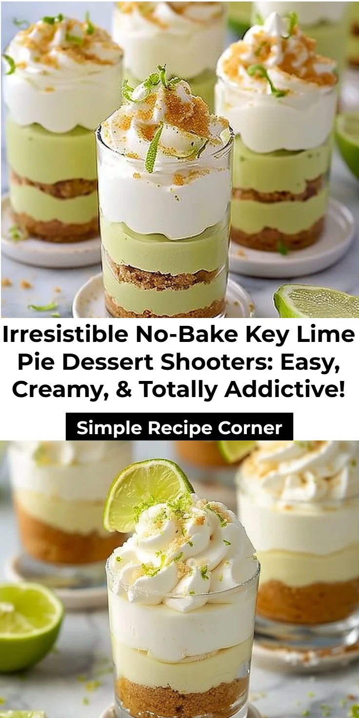 No-Bake Key Lime Pie Dessert Shooters: Easy Recipe