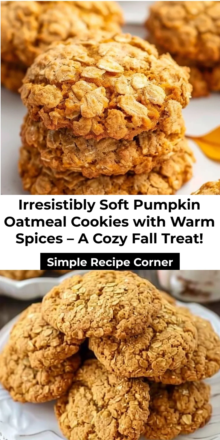 Pumpkin Oatmeal Cookies: Quick 20-Minute Recipe for Healthy Snack