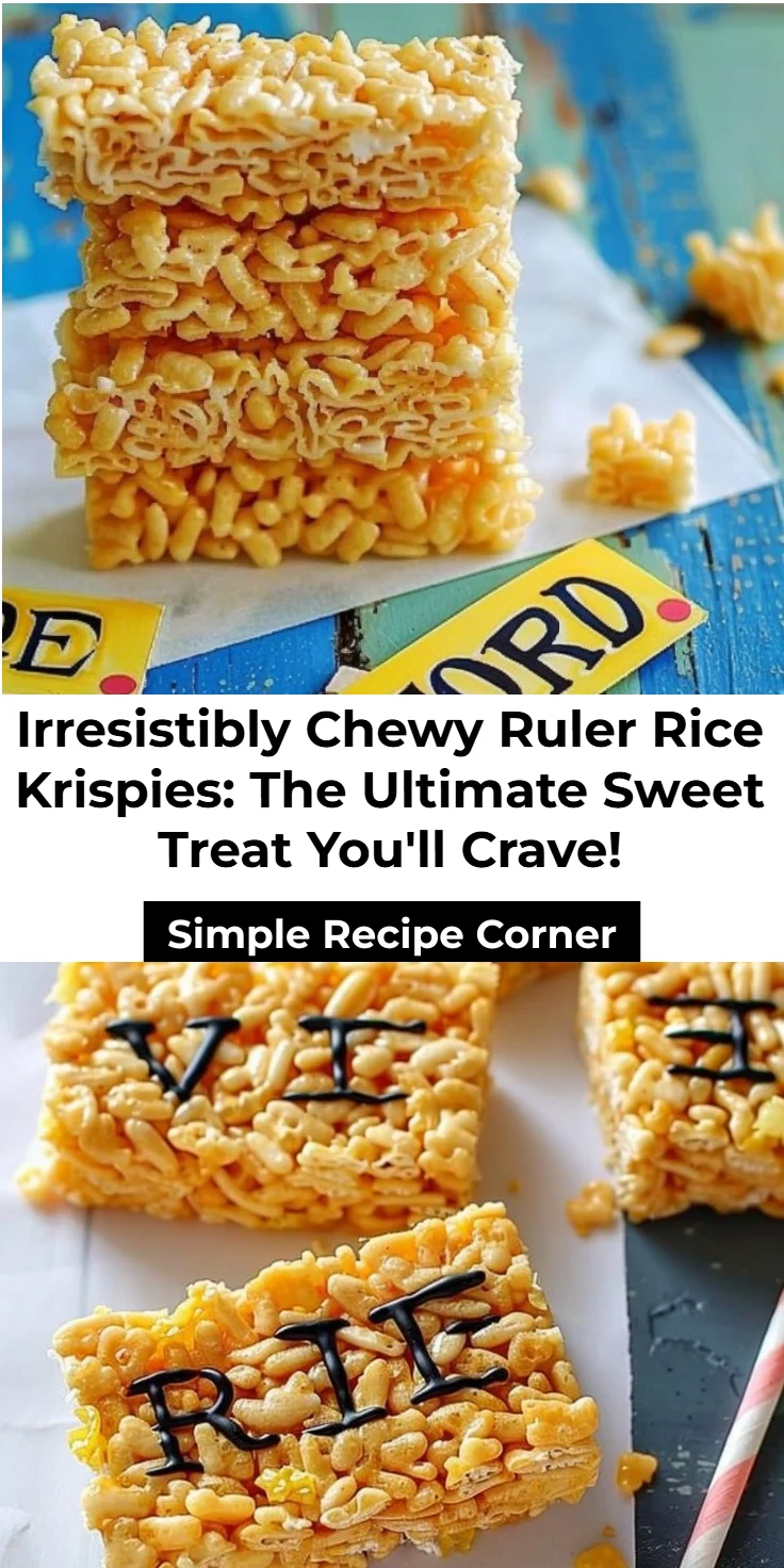 Ruler Rice Krispies