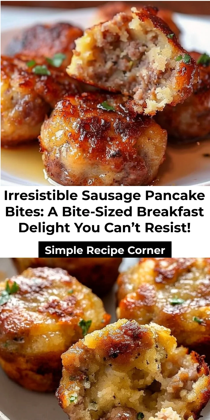 Sausage Pancake Bites: 5-Ingredient Protein-Packed Easy Brunch