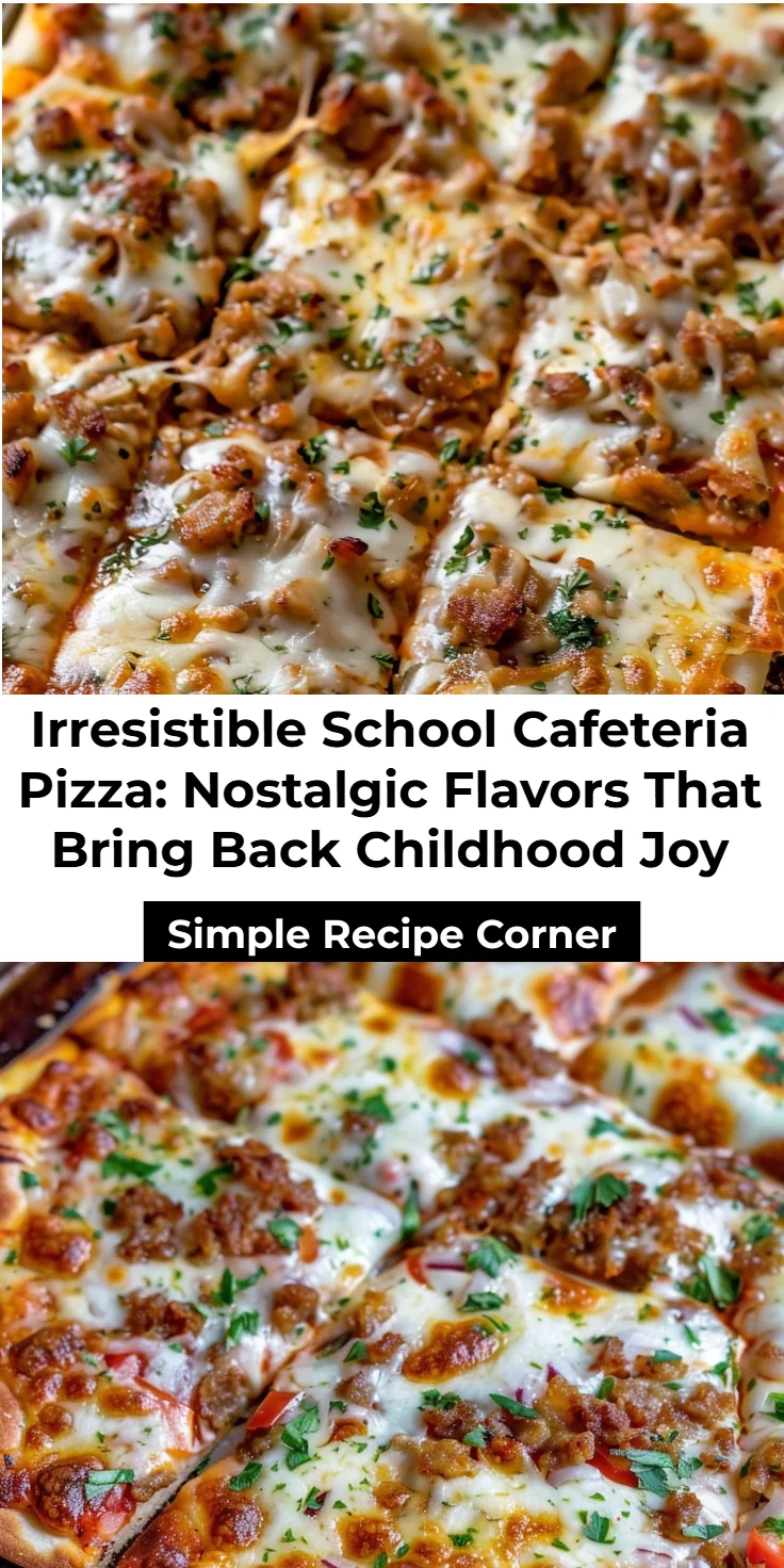 School Cafeteria Pizza: 5 Ultimate Fixes for Tastier Slices