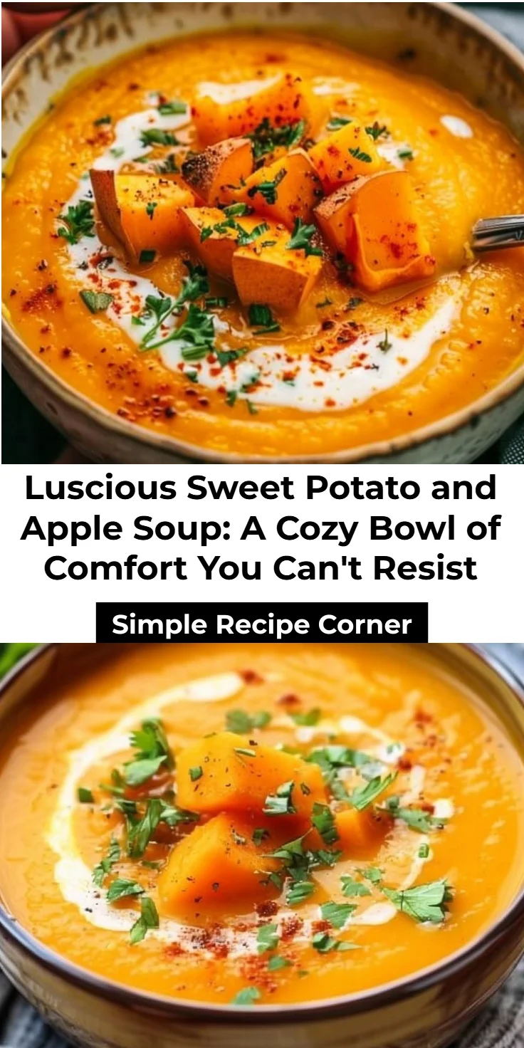 Sweet Potato and Apple Soup