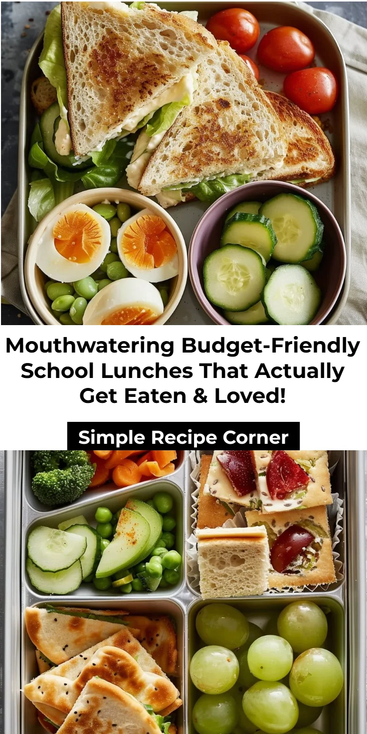 Top Budget-Friendly School Lunches That Actually Get Eaten