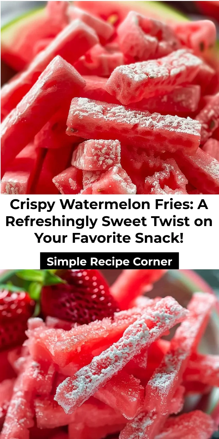 Watermelon Fries