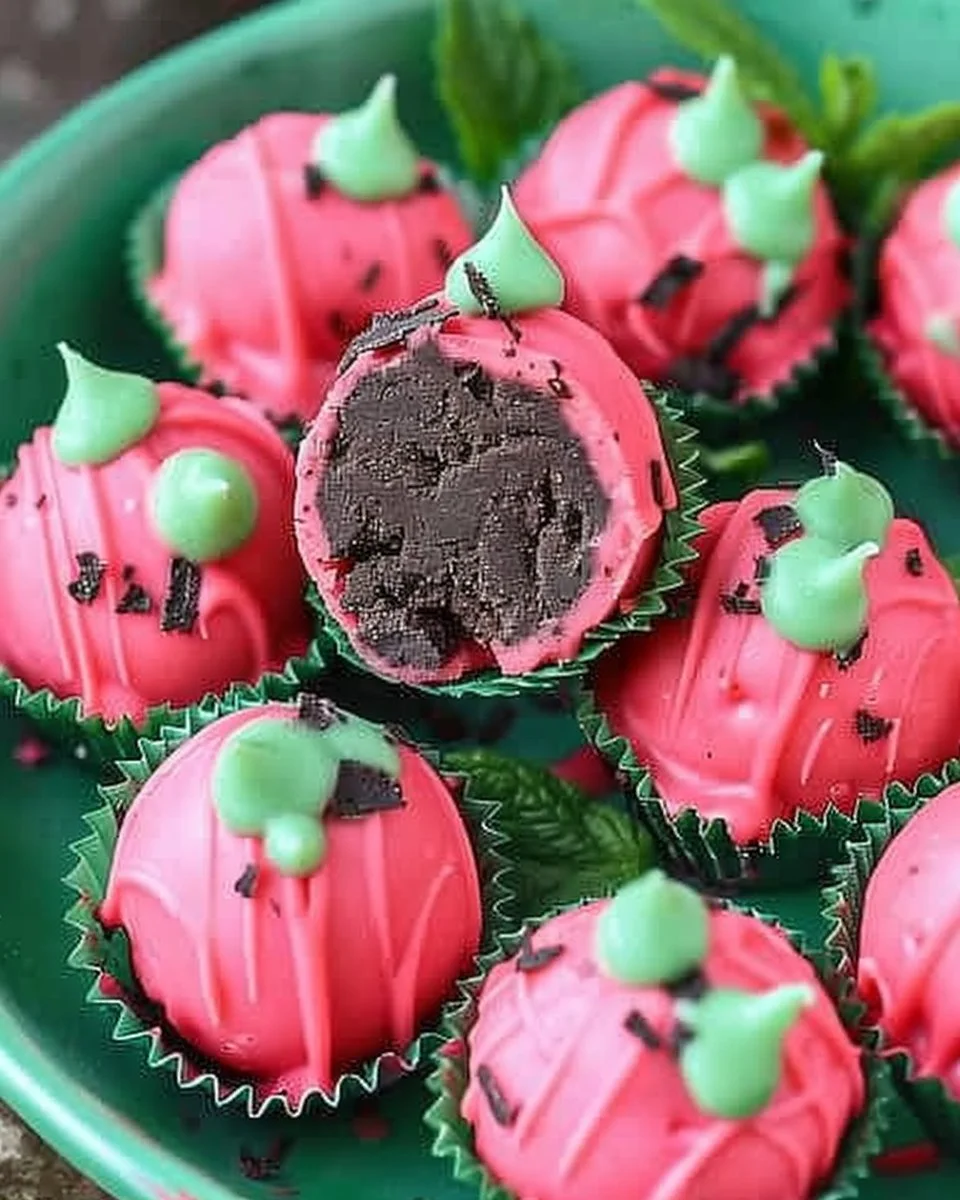 Watermelon Truffles