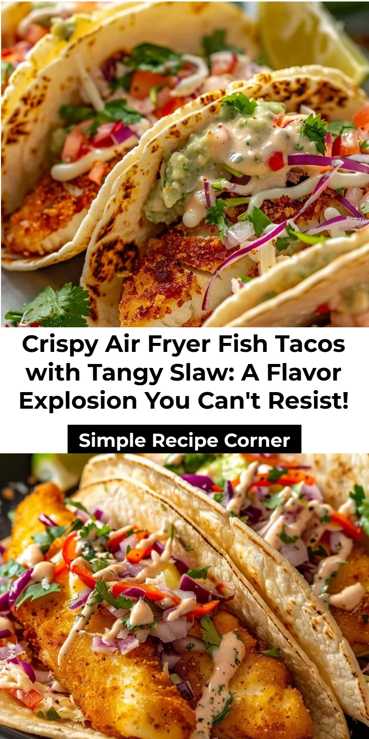 Air-Fried Fish Tacos