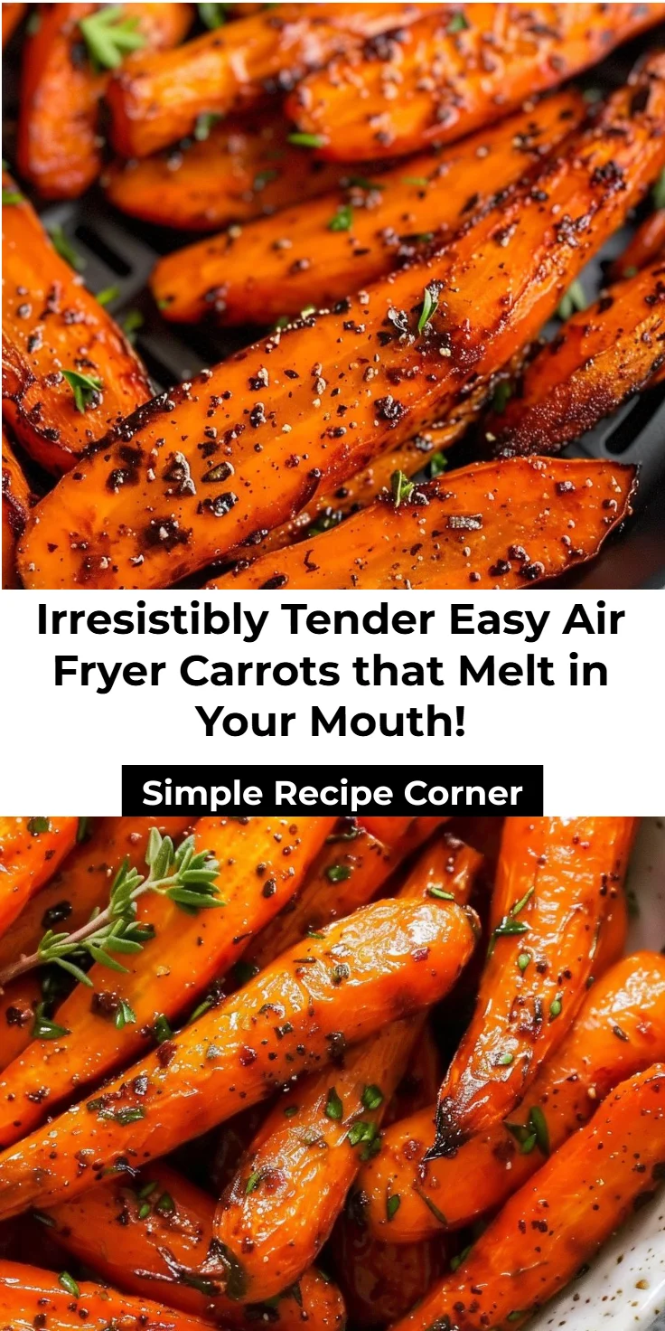 Air Fryer Carrots: Quick and Easy Recipe