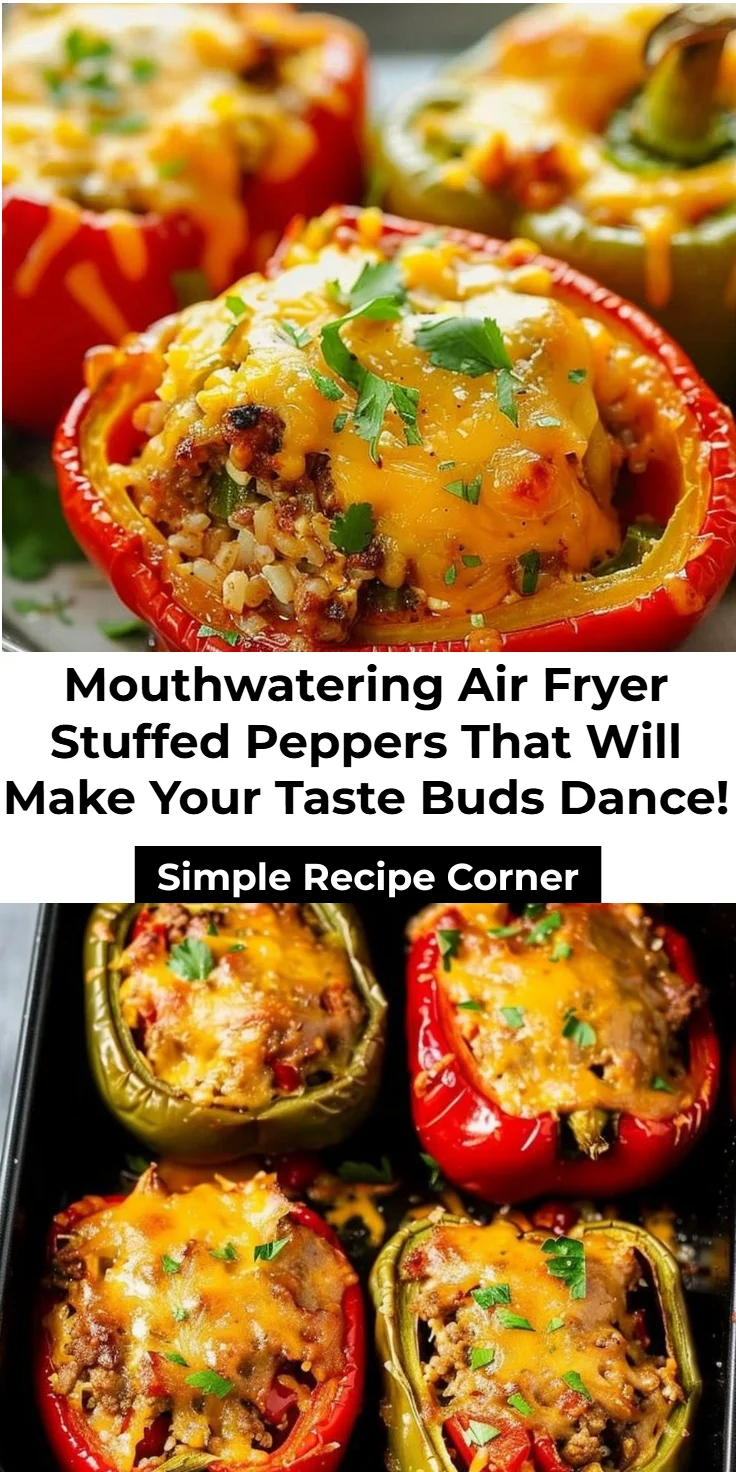 Air Fryer Stuffed Peppers Recipe