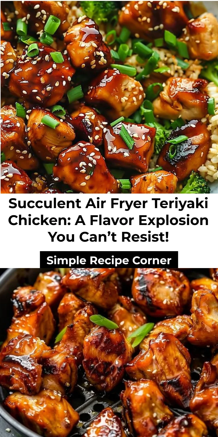 Air Fryer Teriyaki Chicken