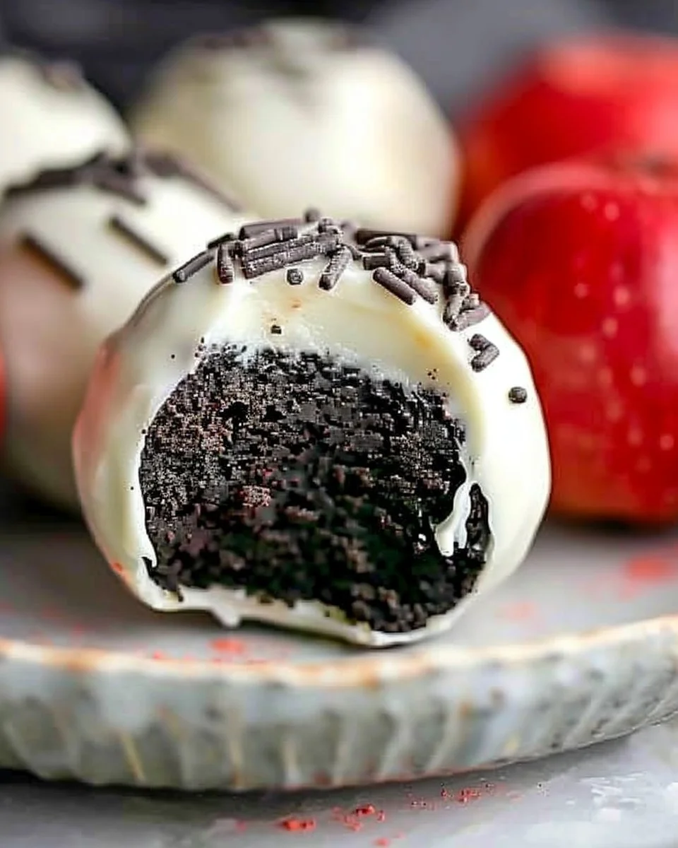 Easy Apple OREO Balls