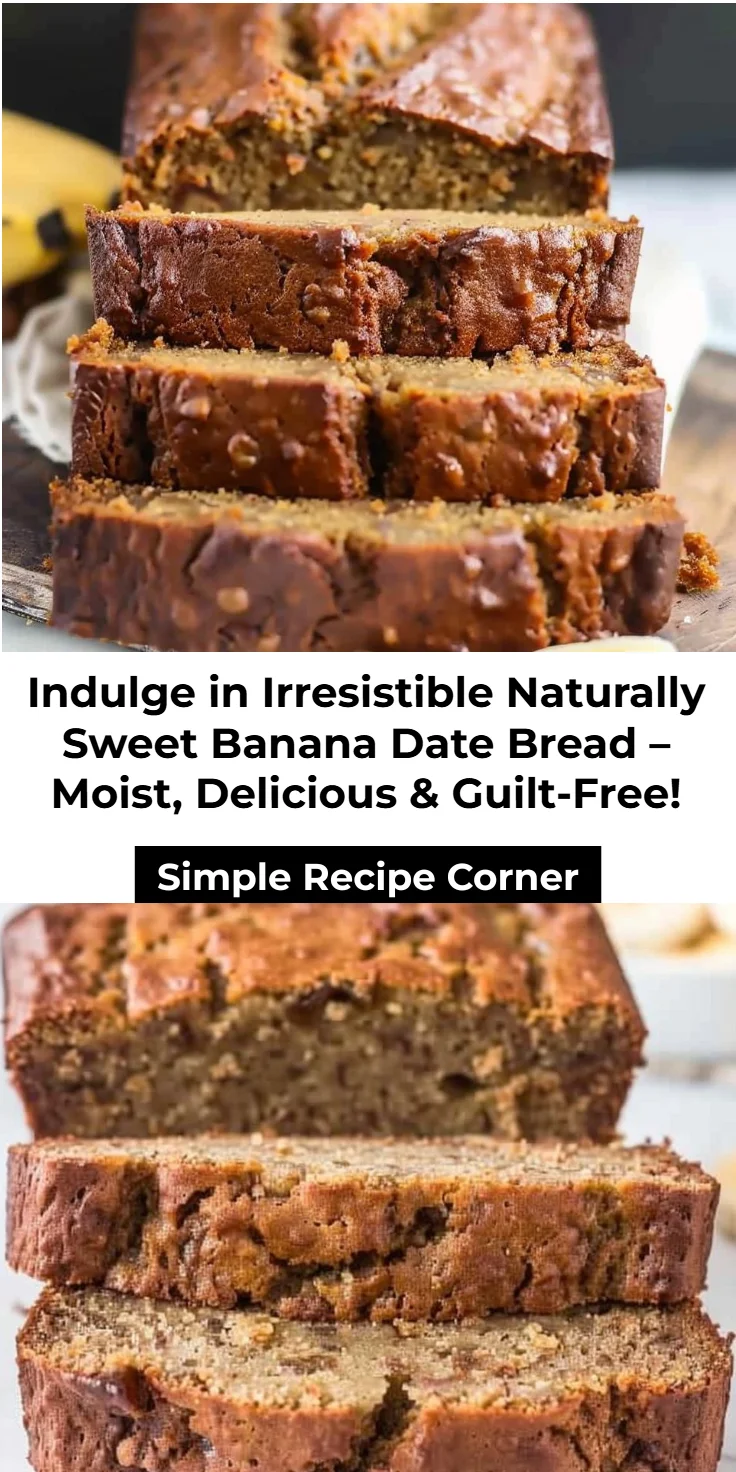 Banana Date Bread Recipe