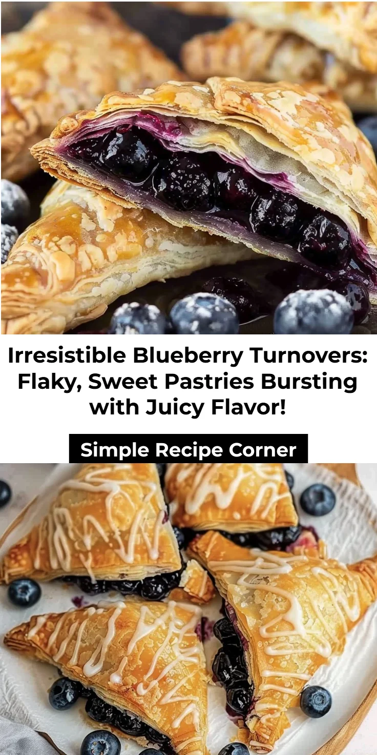 Blueberry Turnovers Recipe
