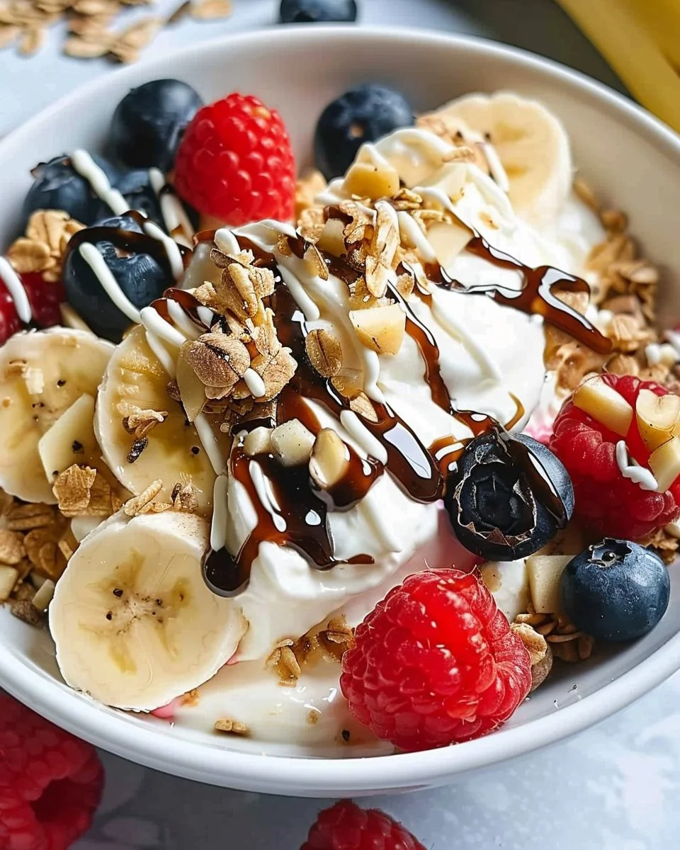 Breakfast Banana Split