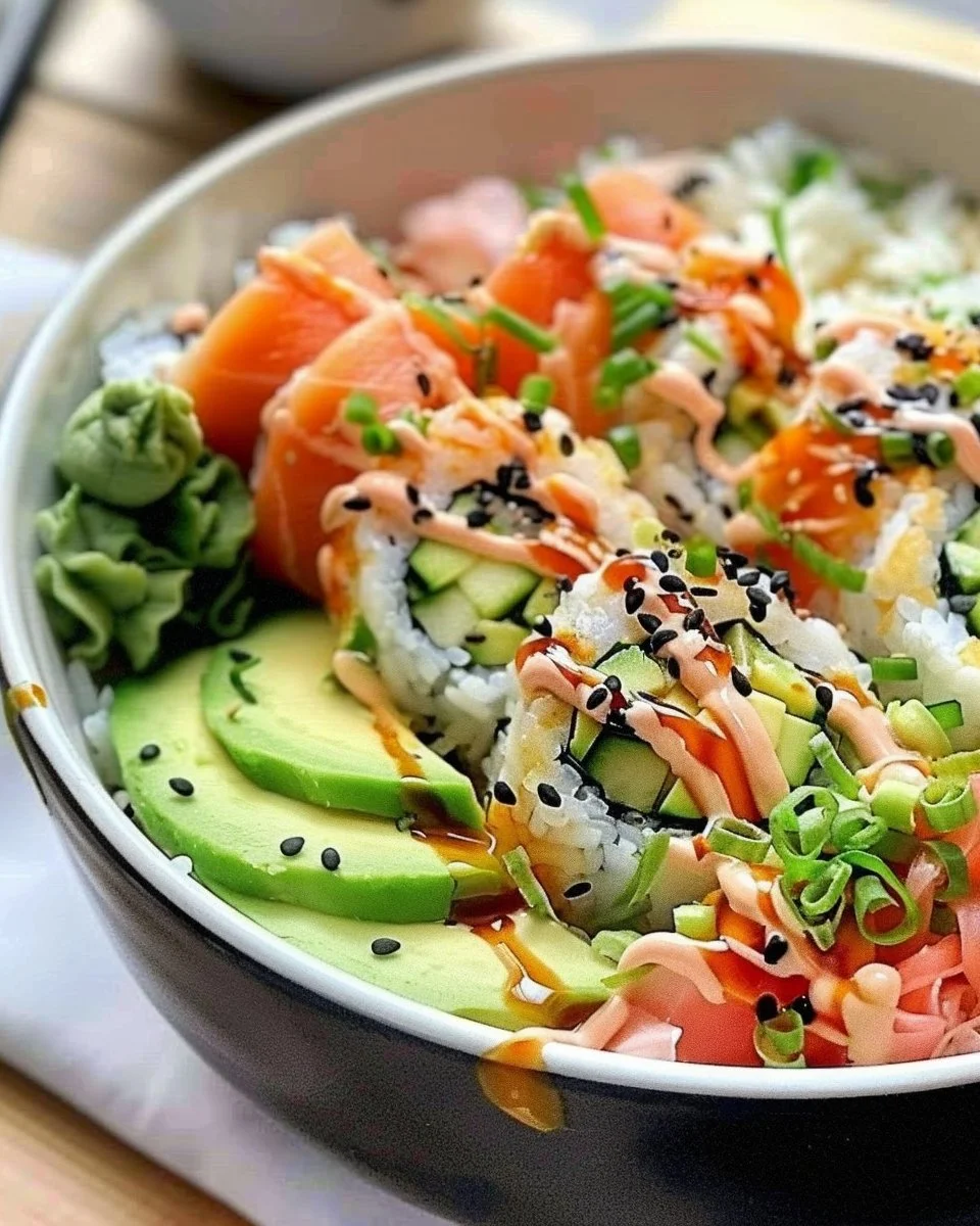 California Roll Sushi Bowls