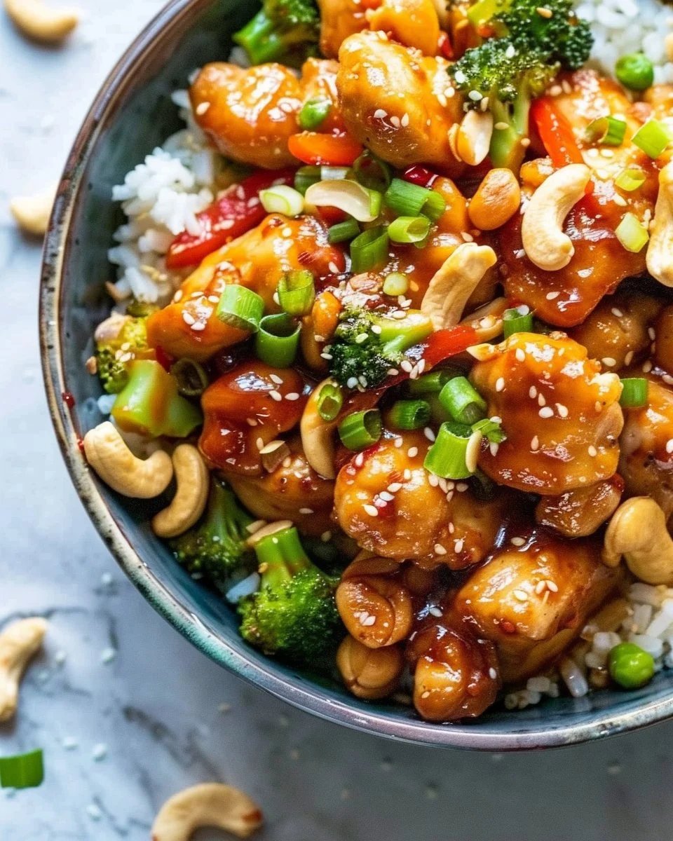 Homemade Cashew Chicken
