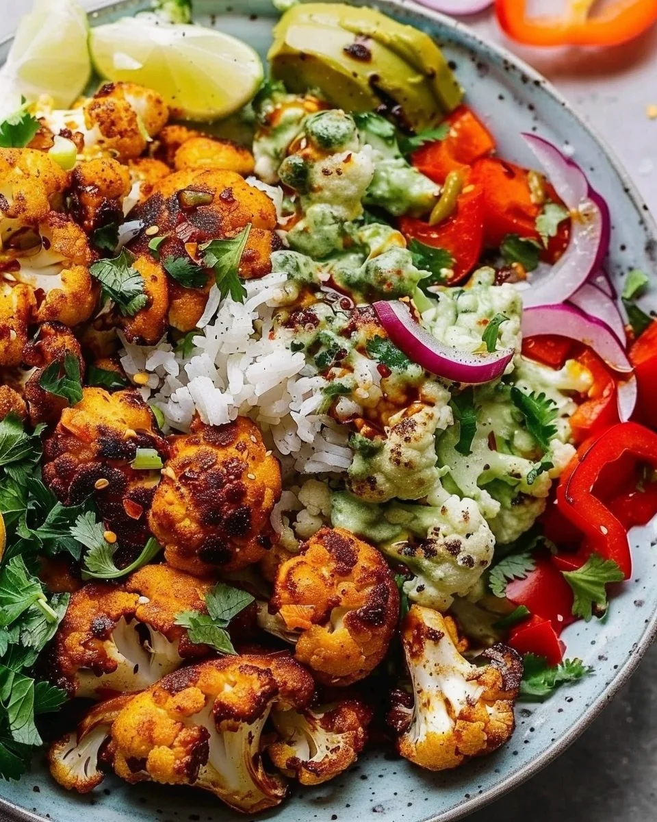 Cauliflower Shawarma Bowls