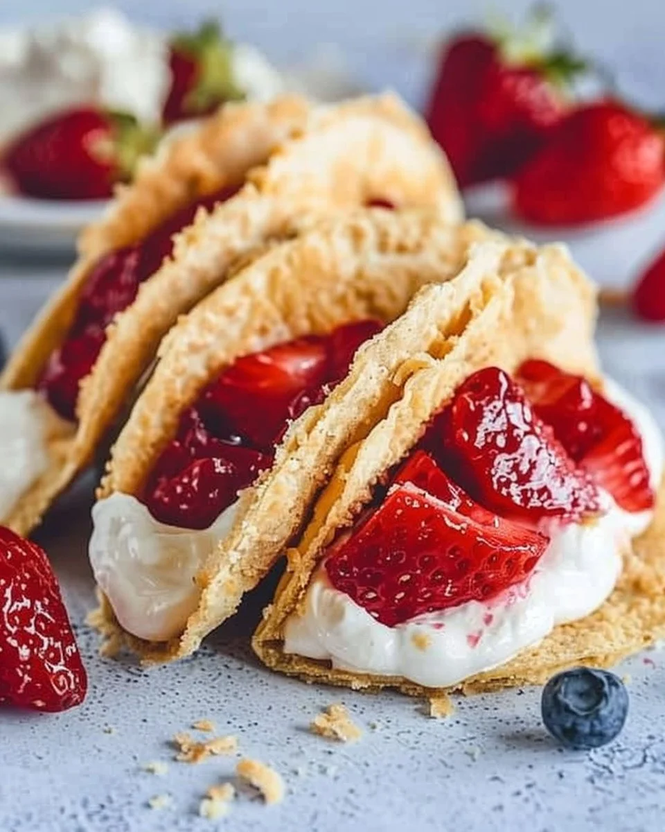 Easy Cheesecake Tacos