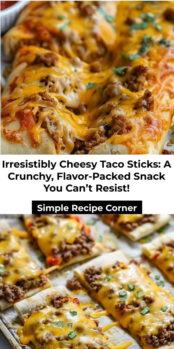 Cheesy Taco Sticks Recipe