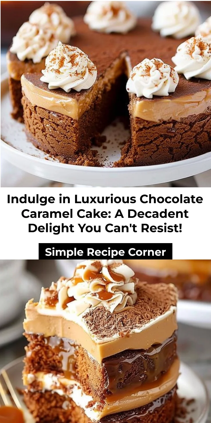 Chocolate Caramel Cake