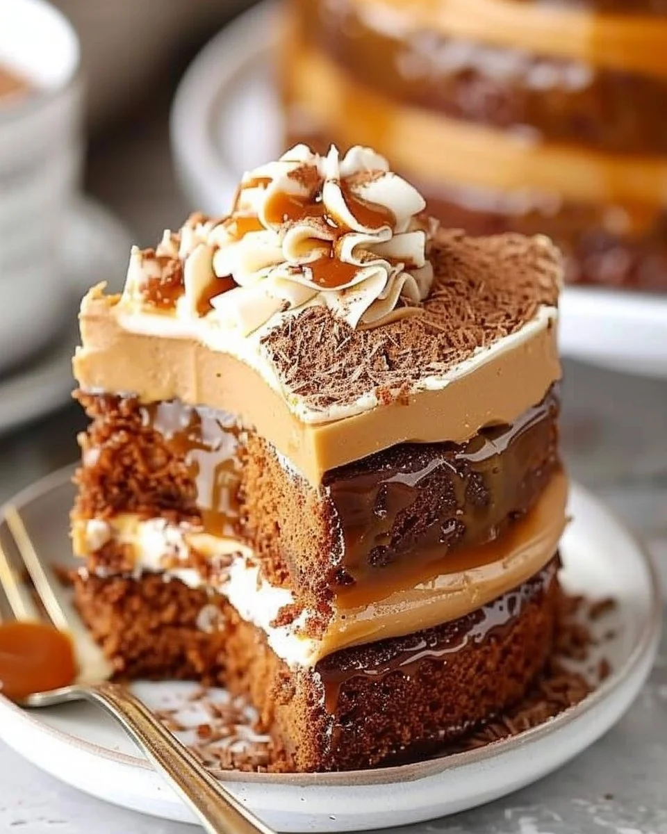 Chocolate Caramel Cake