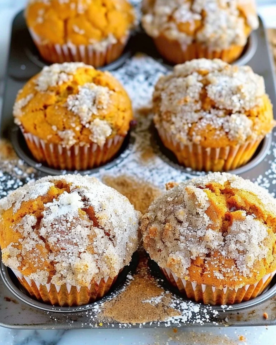 Cinnamon Sugar Pumpkin Muffins